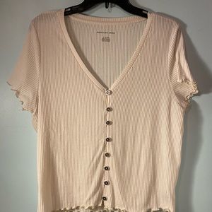 AEO Textured Top